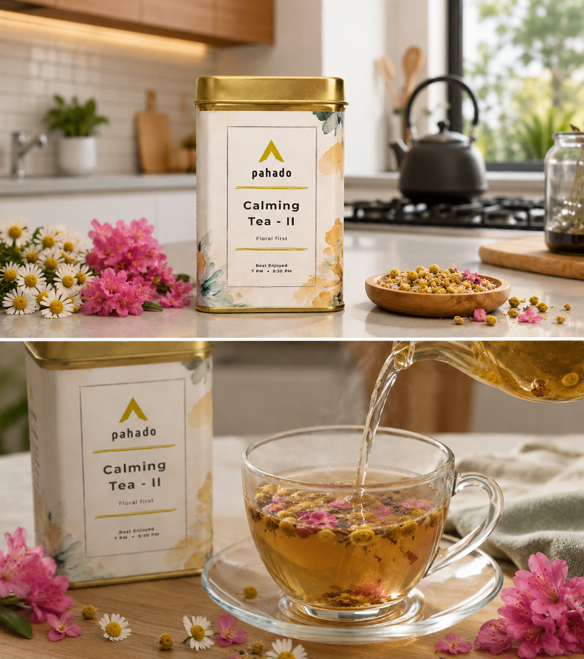 Calming Tea II - Chamomile & Rhodenderon Tea