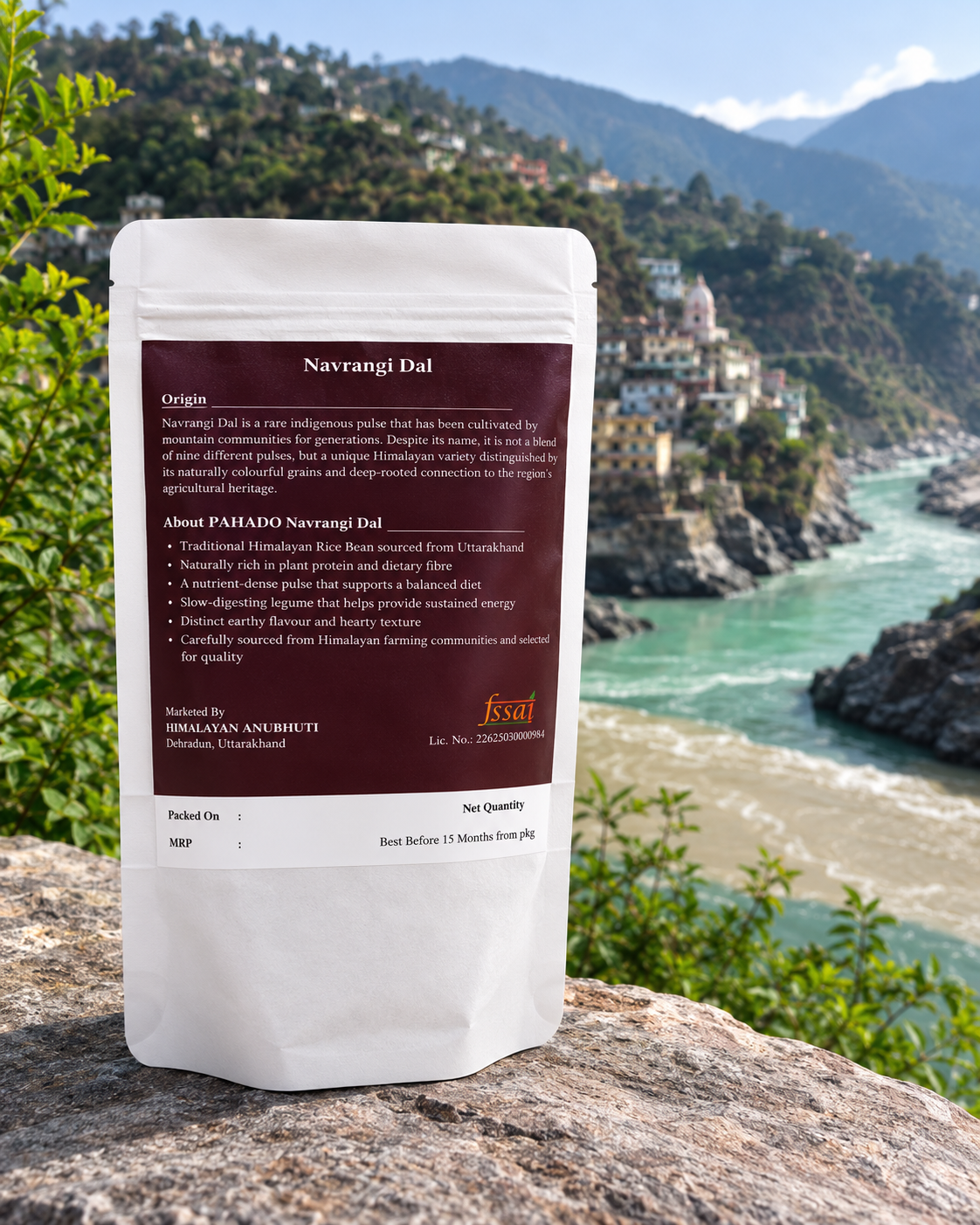 Pahado Navrangi Dal (Himalayan Multicoloured Pulse)